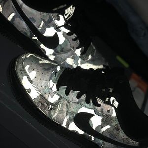 Air Force 1 (reflective Camo)